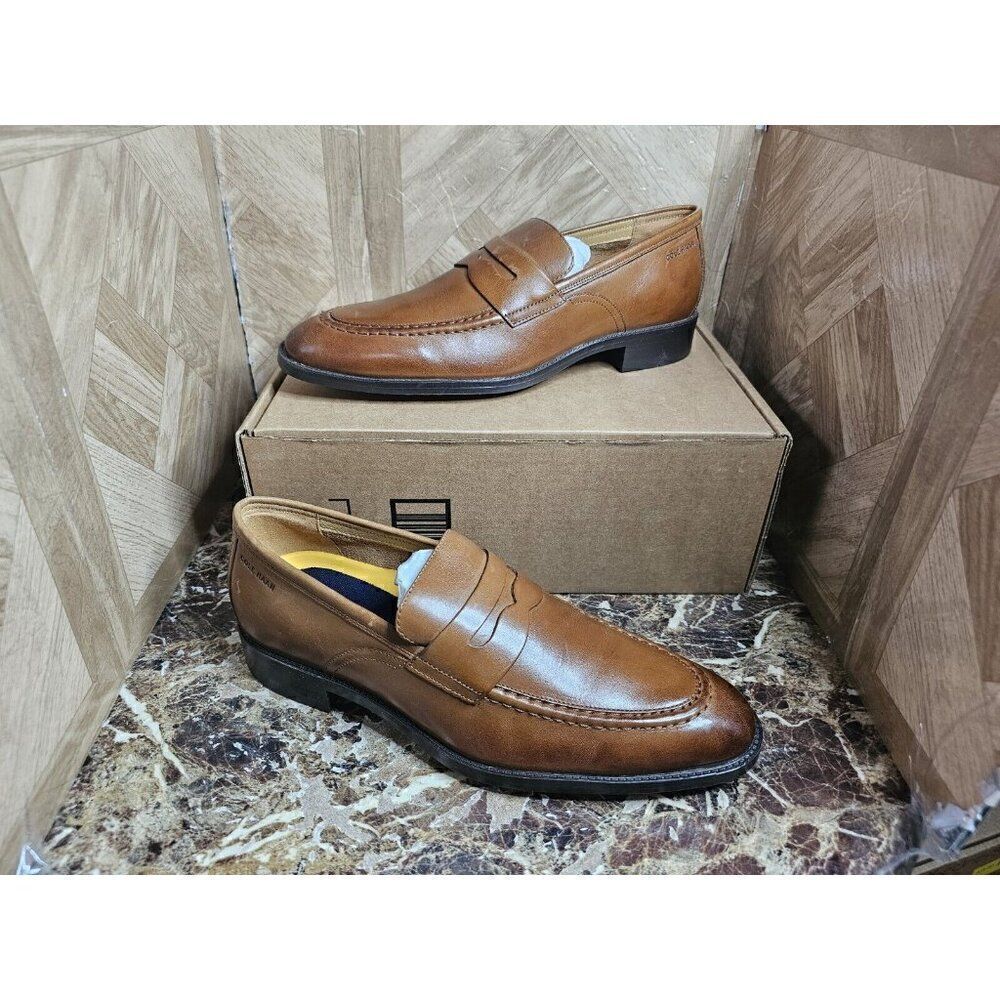 Brand New Cole Haan Mens Hawthorne Penny Loafer Size 95 011